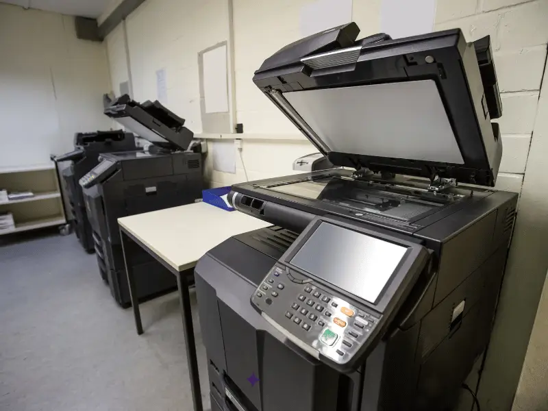 Photocopier room