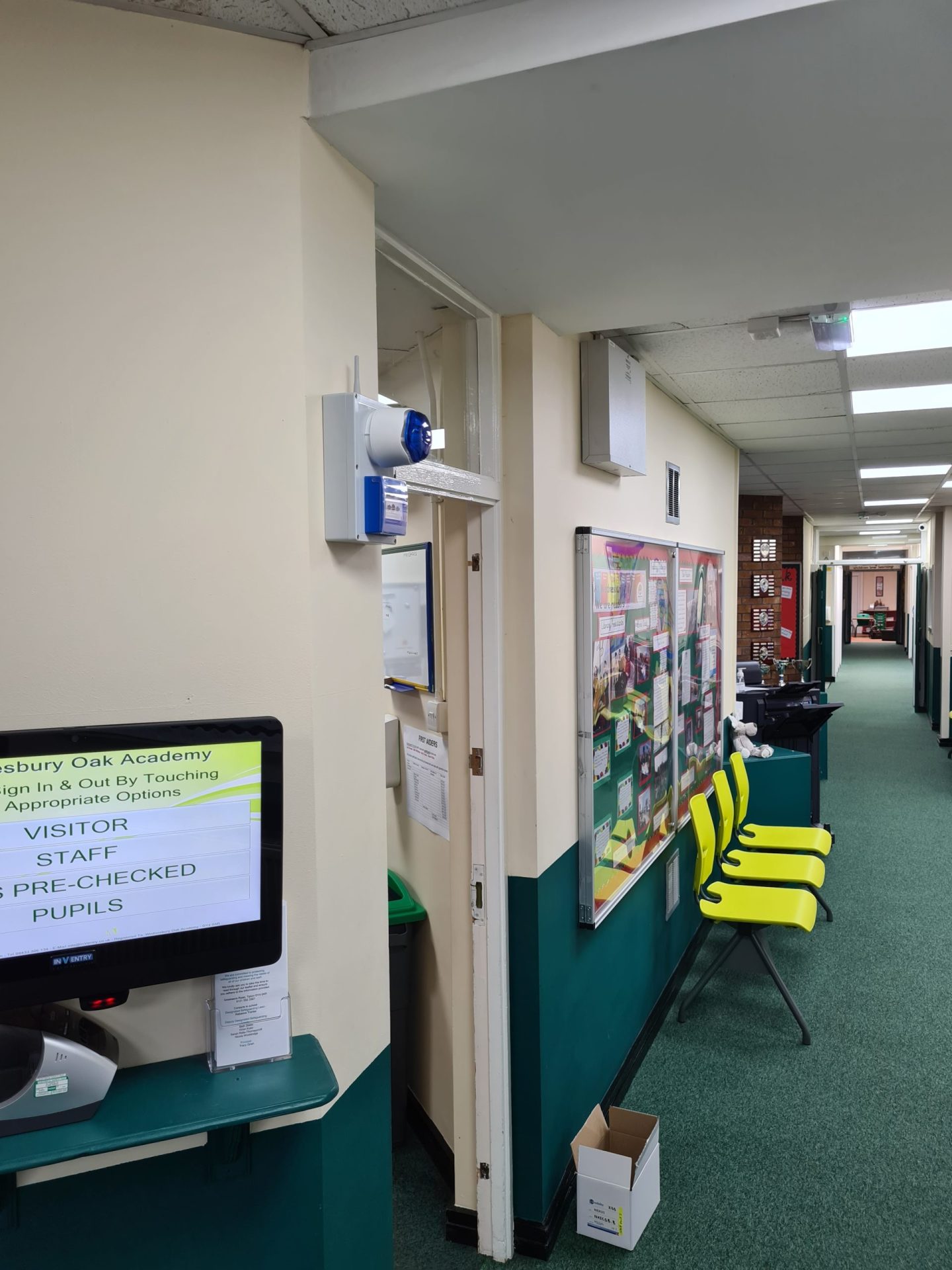 Master Call Point 4 School Lockdown Alarm System